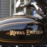 Logo réservoir black bullet royal enfield