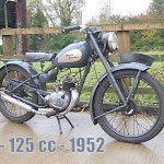 Royal Enfield RE  125cc 1952