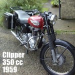 Royal Enfield clipper 350cc  1959