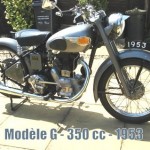 Royal Enfield model g 350cc 1953