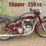 royal enfield clipper 250 cc 1957